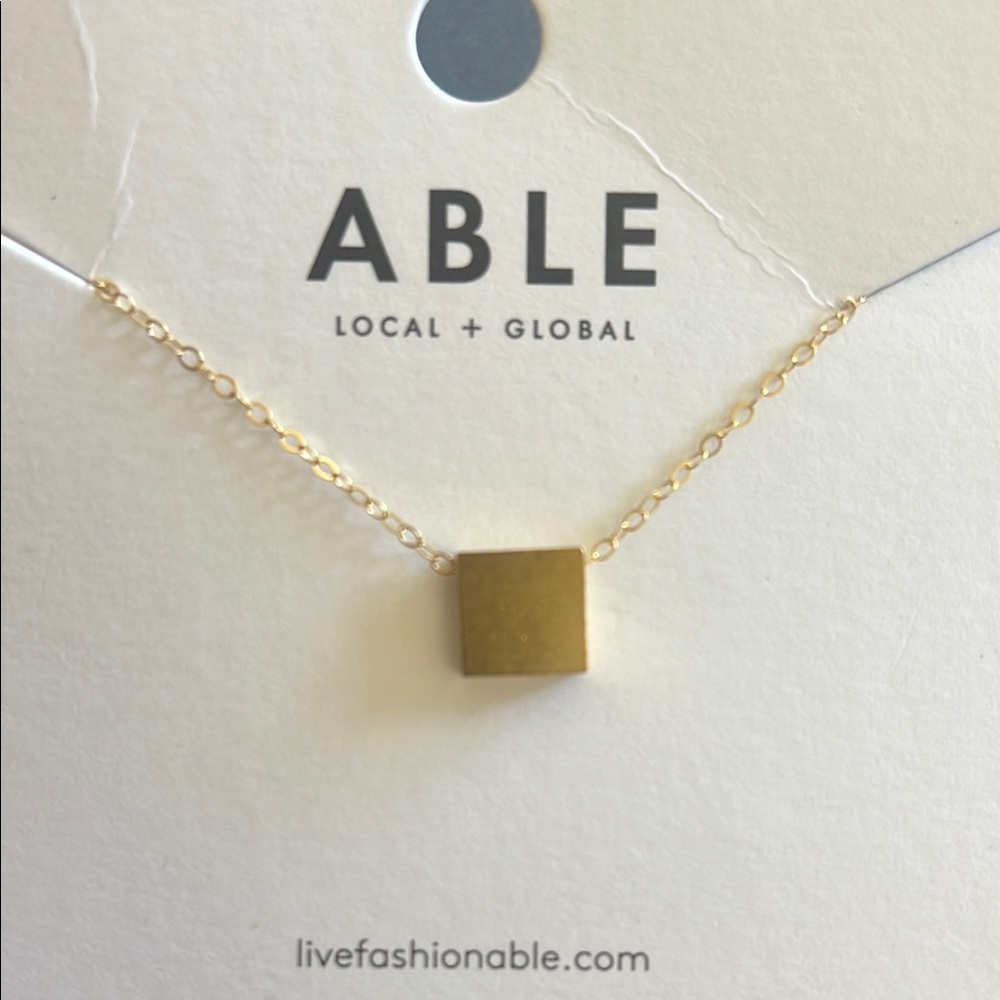 ABLE Gold Necklace